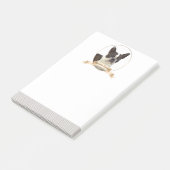 Boston Terrier Post-It Notes (Schuin)