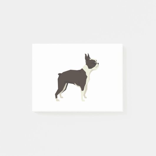 Boston Terrier Post-it® Notes (Voorkant)