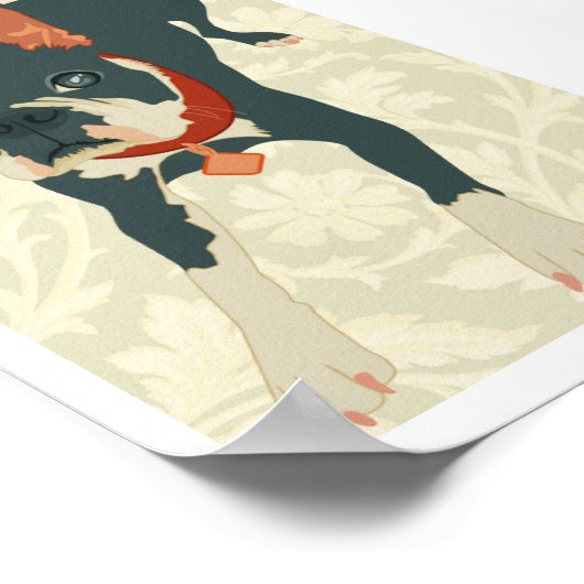 Boston Terrier Print (Hoek)