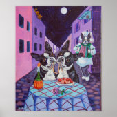 Boston Terrier Print (Voorkant)