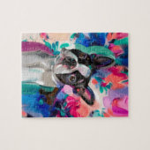 Boston Terrier PUZZLE Legpuzzel (Horizontaal)