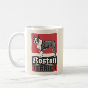 Boston Terrier Rode Mok