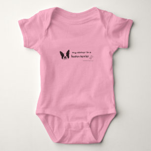 Boston terriër romper