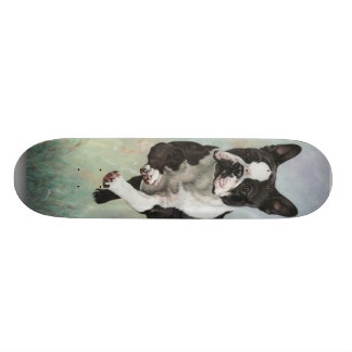Boston Terrier Skateboard