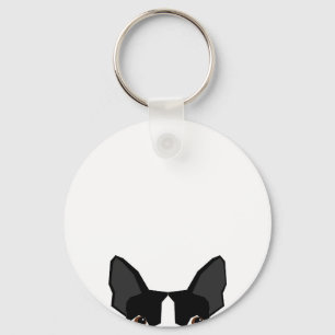 Boston Terrier sleutelhanger