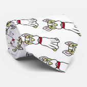 Boston Terrier Stropdas (Opgerold)