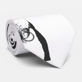 Boston Terrier Stropdas (Opgerold)