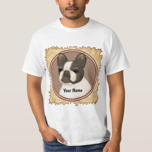 Boston Terrier T-shirt (Voorkant)