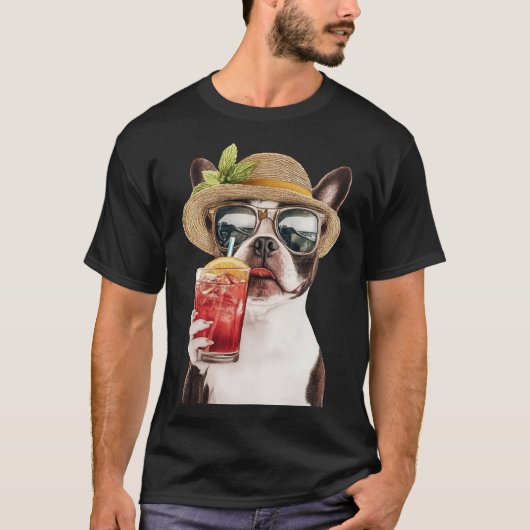 Boston Terrier T-shirt (Voorkant)