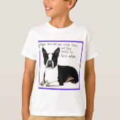 Boston Terrier T-shirt (Voorkant)