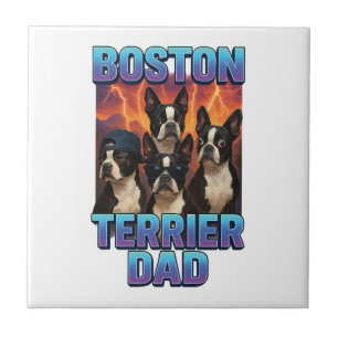 Boston Terrier Tegeltje