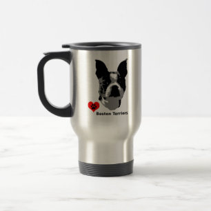 Boston Terrier Travel Mug Reisbeker