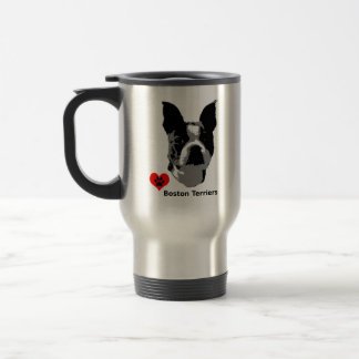 Boston Terrier Travel Mug Reisbeker