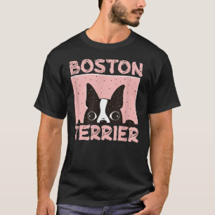 Boston Terrier voor Dog T-shirt