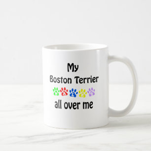 Boston Terrier Wandelingen Ontwerp Koffiemok