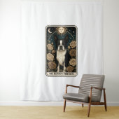 Boston Terrier Wandkleed (In situ)