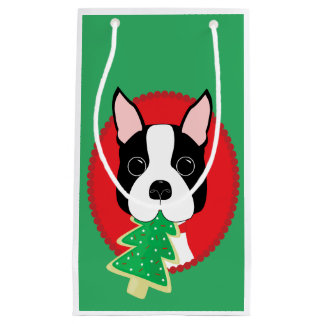 Boston Terrier Whimsical Klein Cadeauzakje