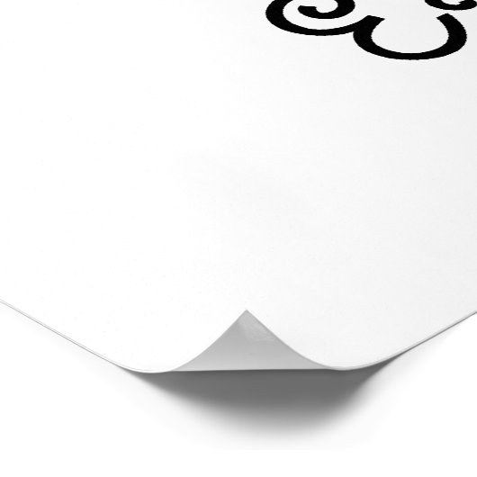 Boston Terrier wordt Schattig Poster (Hoek)