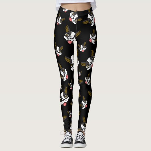 Boston Terriers #15 Leggings (Voorkant)