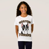 Boston Terriers Mascot T-shirt (Voorkant volledig)