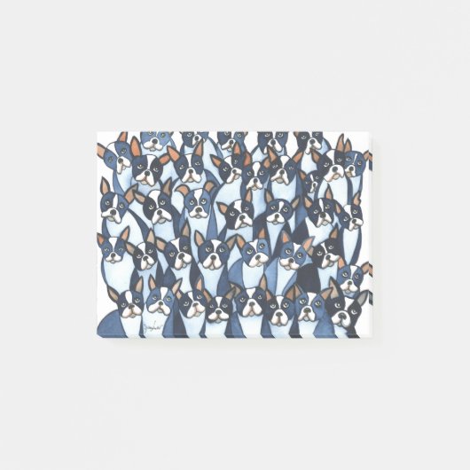Boston Terriers Post-it® Notes (Voorkant)