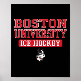 Boston Terriers Vintage Team IJshockey - Neutraal  Poster