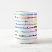 Boston Text Design II Mug I (Centre)