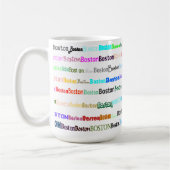 Boston Text Design II Mug I (Gauche)