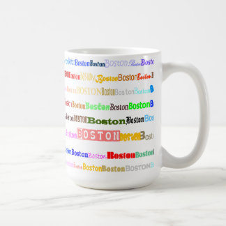 Boston Text Design II Mug I