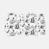 Boston Toile Bedankdoosjes (Uitgevouwen)