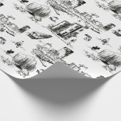 Boston Toile Cadeaupapier (Hoek)