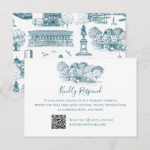 Boston Toile (jubileumeditie) blauw/wit