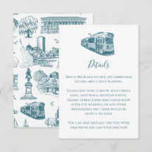 Boston Toile (jubileumeditie) blauw/wit