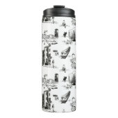 Boston Toile Thermosbeker (Voorkant)