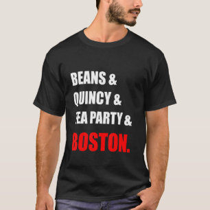 Boston Tourist Souvenir maakt de stad nieuw leven T-shirt