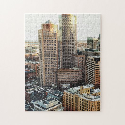 Boston uitzicht legpuzzel (Verticaal)