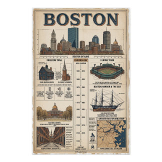 Boston, USA Perfect Poster