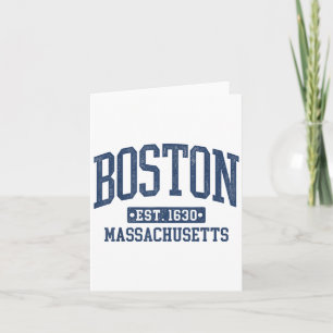 Boston Vintage Sports Design Boston Machusetts MA Kaart