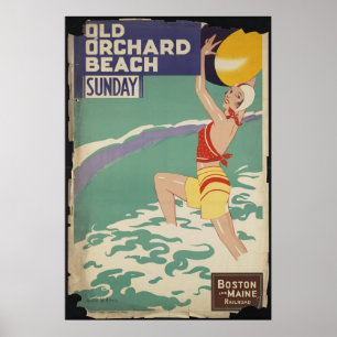 Boston Vintage Travel Poster & Retro Prints