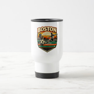 Boston Voetbalteam Reis Mok Voetbal Fan Tumbler