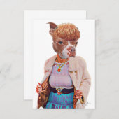 Boston Zo Fancy Note Kaart (Voorkant / Achterkant)