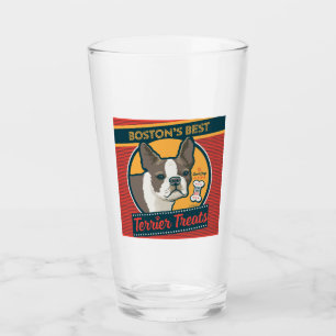 Boston's beste Terrier traktaties Glas