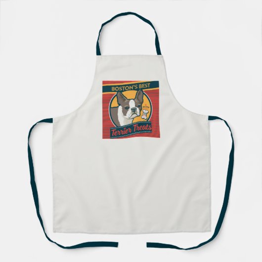 Boston's beste Terrier traktaties Schort (Voorkant)