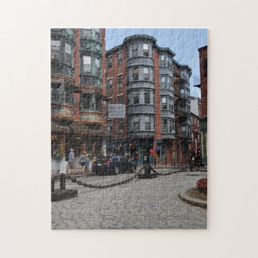 Boston's North End Puzzle Legpuzzel (Verticaal)