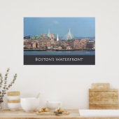 Boston's Zakim Bridge Poster (Keuken)