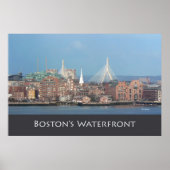 Boston's Zakim Bridge Poster (Voorkant)