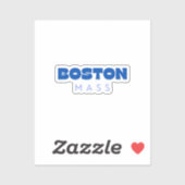 Bostonse massa sticker (Vel)