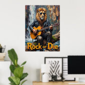 Bostritmes: Leeuwenserenade Poster (Thuiskantoor)
