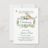 Bosuil Doop Uitnodigt Doopplechtigheid (Voorkant)