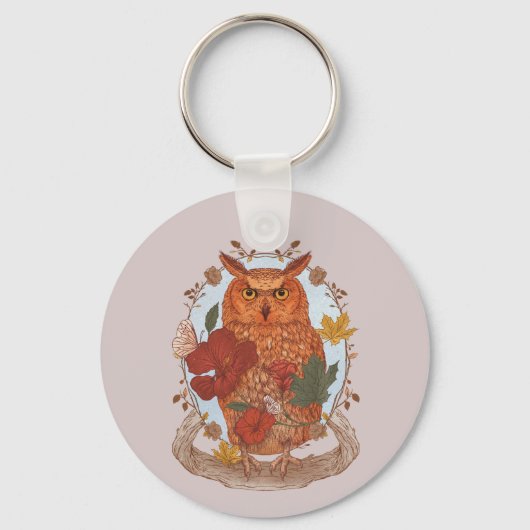 Bosuil Sleutelhanger (Voorkant)